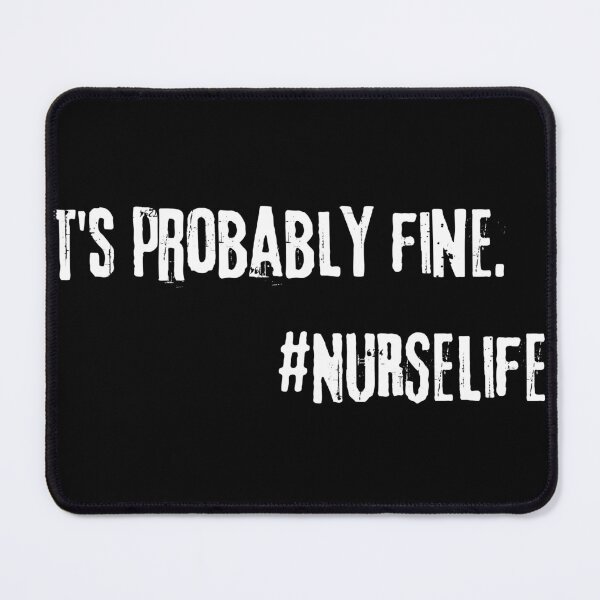 Item preview, ER ICU RN Nurse Nursing Humor Sarcasm Funny designed and sold by ambertedder.