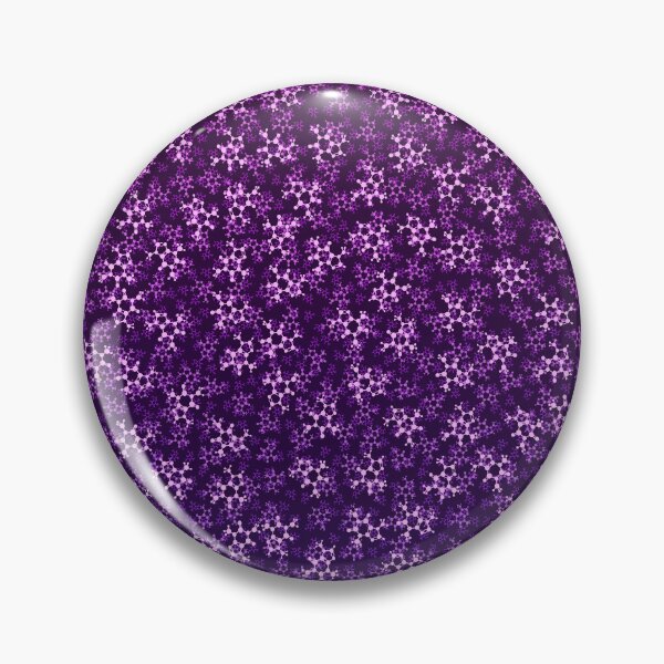 Item preview, Purple Caffeine Molecule Pattern designed and sold by vividbiology.