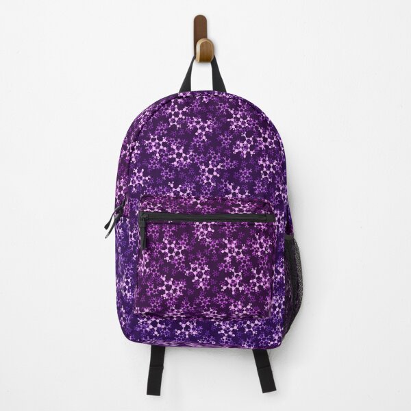 Item preview, Purple Caffeine Molecule Pattern designed and sold by vividbiology.