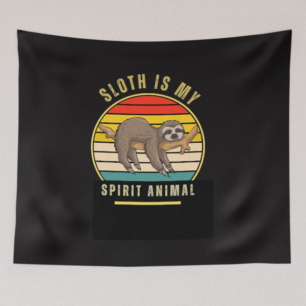 Item preview, sloth my spirit animal  designed and sold by Stoxnet.