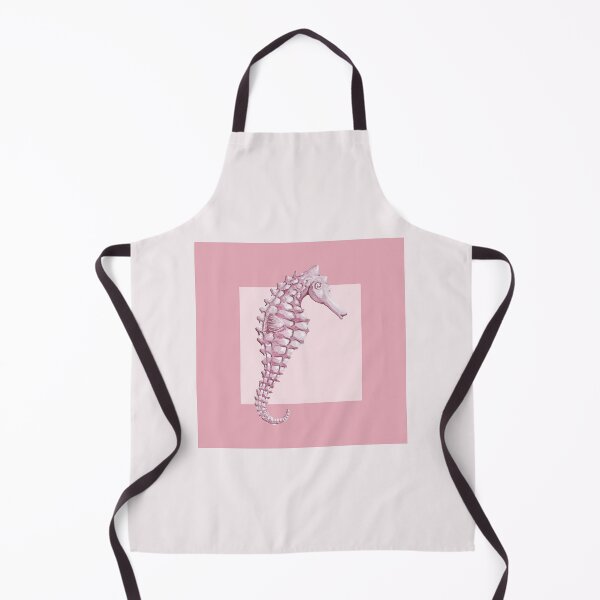 Item preview, Seahorse in rose designed and sold by LisaLeQuelenec.