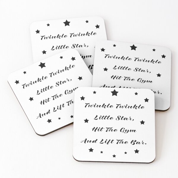 Item preview, Twinkle Twinkle Little Star Hit The Gym And Lift The Bar designed and sold by BrittanyRathel.