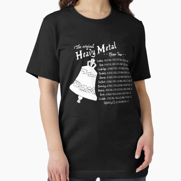 Item preview, Heavy Metal t-shirt Minor Tour (white text) designed and sold by rebeccabanner.