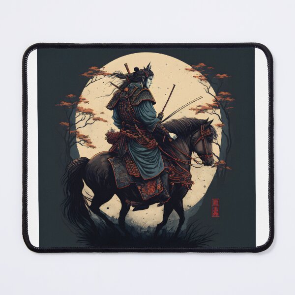Item preview, A samurai warrior on horseback 2 designed and sold by Vividy.
