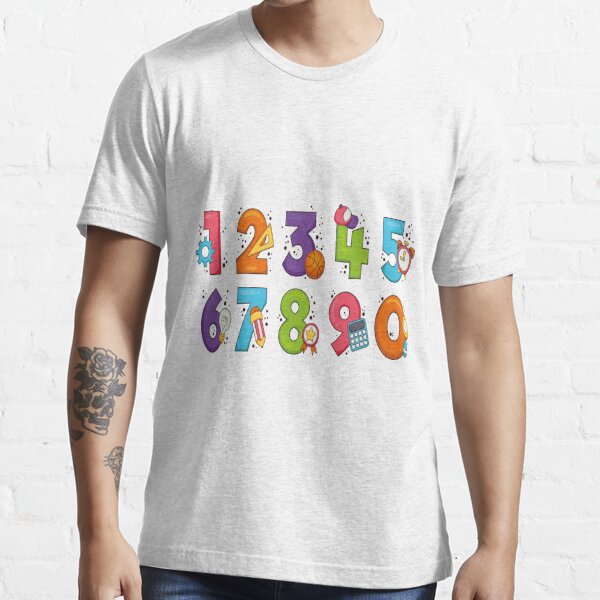 Number Day Costume Idea Pi Digits Maths Kids Boys Girls Funny Printed  T-shirt Times Table Timetable Timetables -  Israel