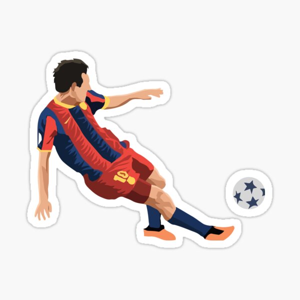 But de Messi contre le Real Madrid Sticker