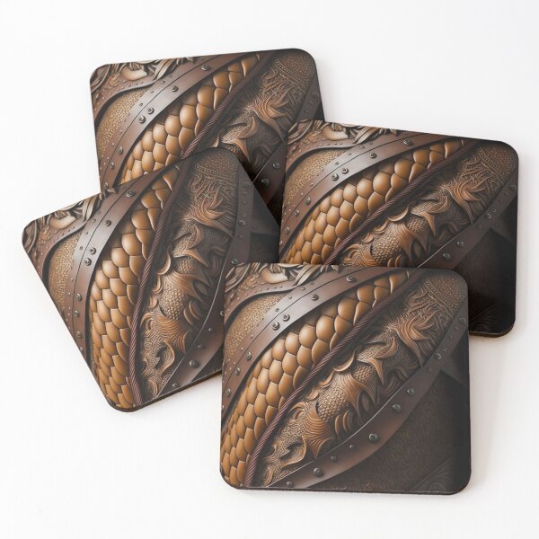 Item preview, Dragon Skin Leather designed and sold by UbeeU-Pixels.