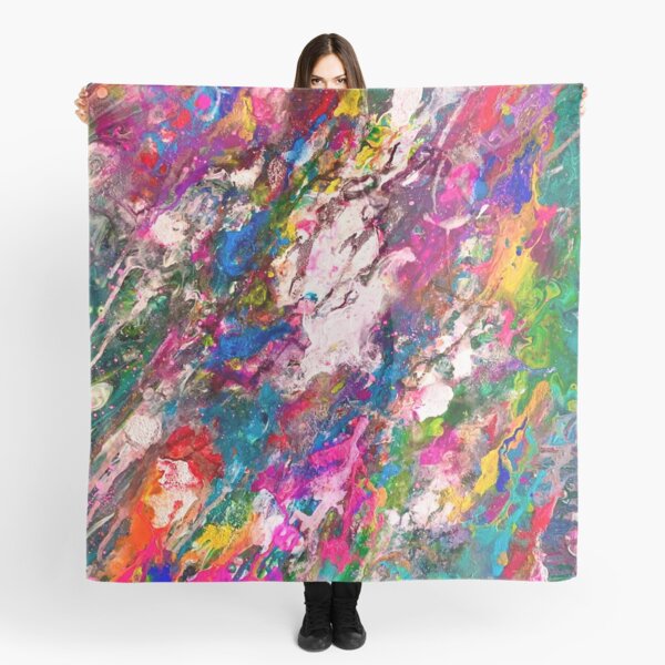 Item preview, Messy Pour Painting Modern Contemporary  designed and sold by ChristinasMess.