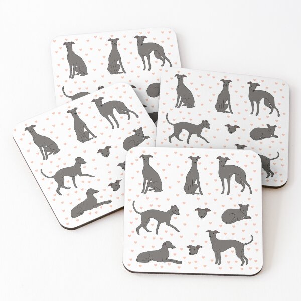 Item preview, Italian greyhound cute illustration pack  designed and sold by Yarafantasyart.