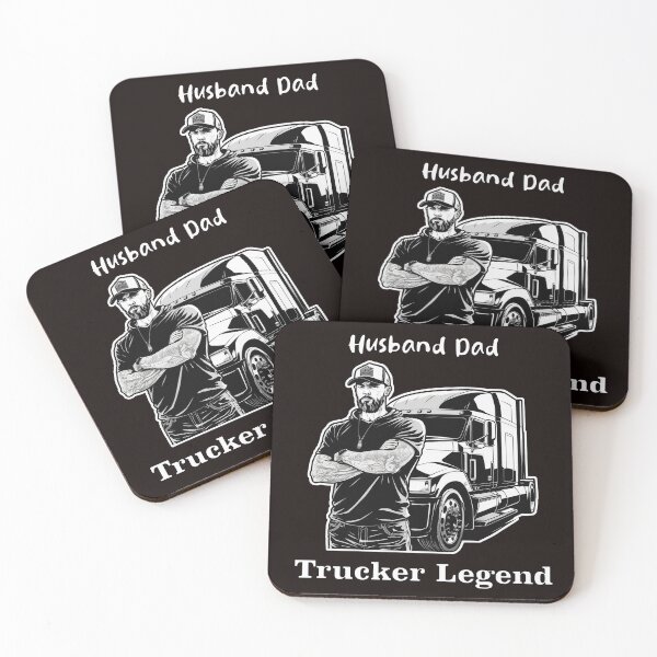 Artikelvorschau, Ehemann-Vater-Trucker-Legende entworfen und verkauft von Schamann.