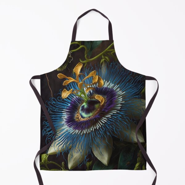 Item preview, Blue Passion Flower  designed and sold by Vanover Designs.
