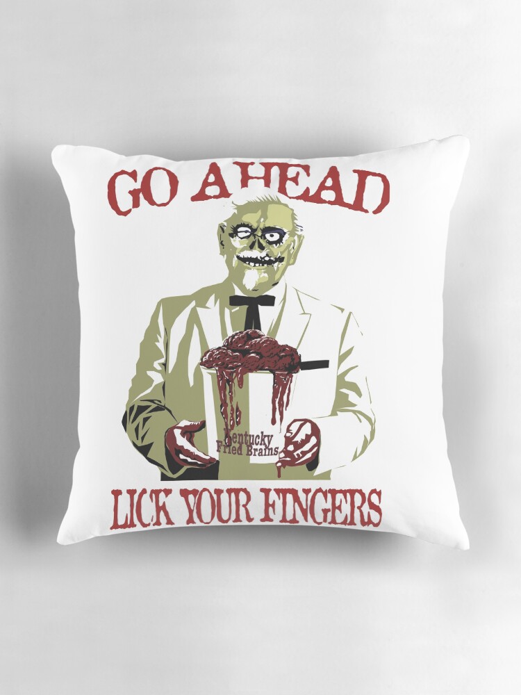 Thumbnail 3 of 4, Pillow, Colonel Z designed and sold by DeadcatDesign.