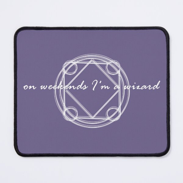 Item preview, On Weekends I'm a Wizard designed and sold by JJMonty-Art.