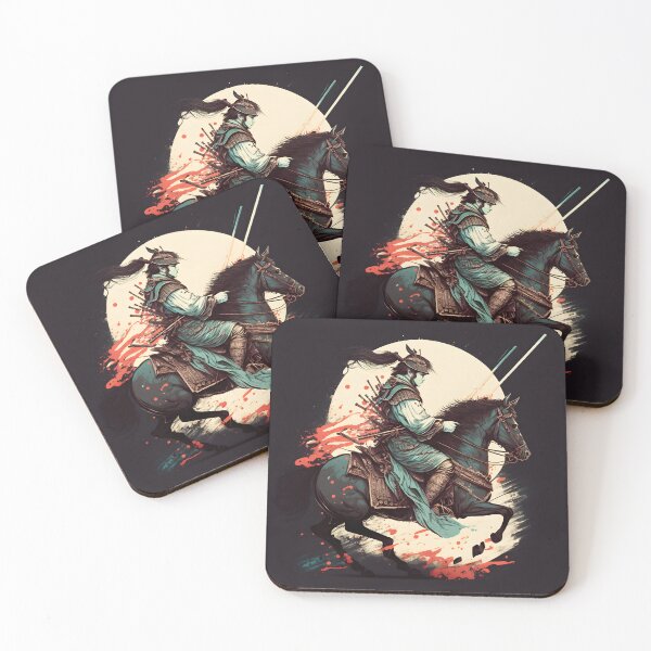 Item preview, A samurai warrior on horseback 3 designed and sold by Vividy.