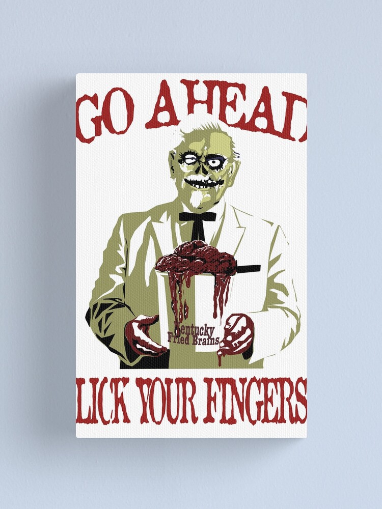 Thumbnail 1 of 3, Canvas Print, Colonel Z designed and sold by DeadcatDesign.