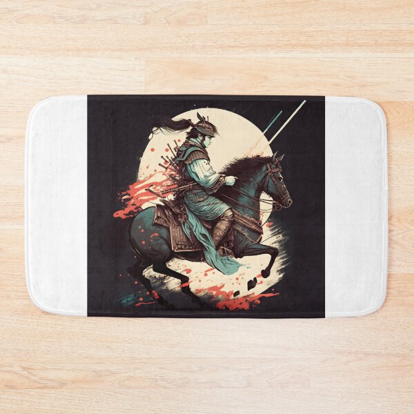 Item preview, A samurai warrior on horseback 3 designed and sold by Vividy.