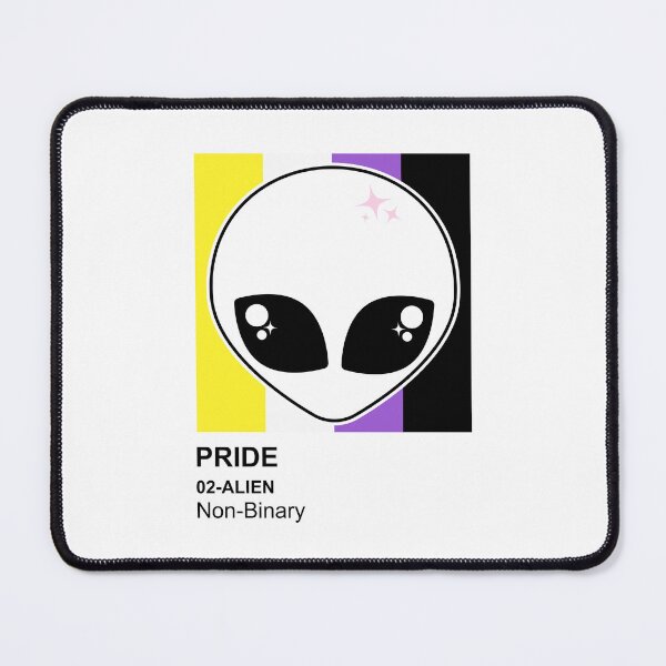 Item preview, Pride Alien Non-Binary designed and sold by sasyall.