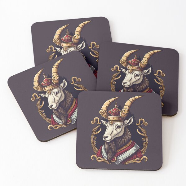 Item preview, Goat King With Crown designed and sold by k3rstman1.