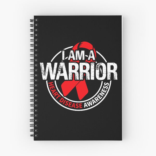 Item preview, I Am A Warrior Heart Disease Awareness Ribbon designed and sold by Adolfo114.