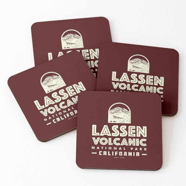 Item preview, Lassen Volcanic National Park - Lassen Peak (Tan) designed and sold by deadmansupplyco.