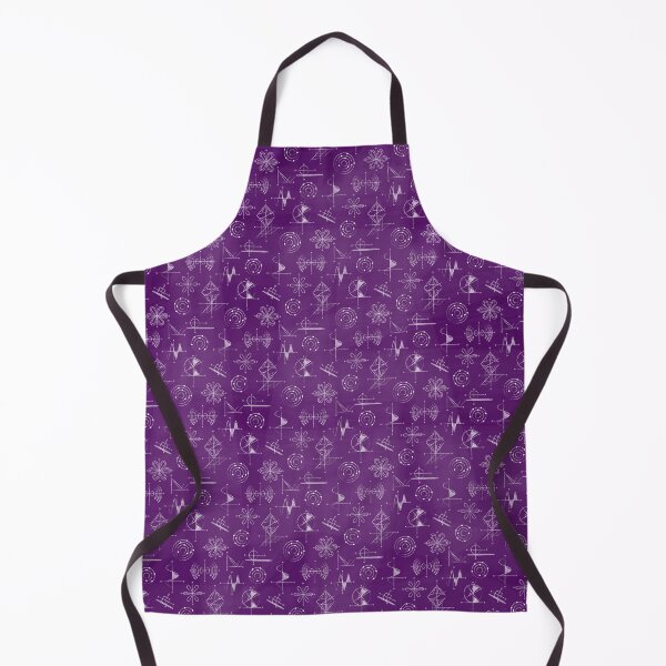 Item preview, Purple Chalkboard Physics and Graphs Pattern designed and sold by vividbiology.