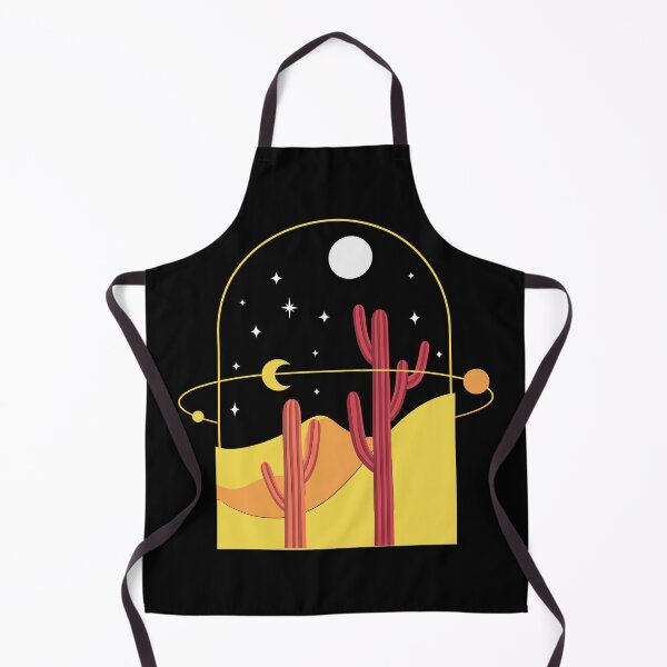 Item preview, Cactus in desert - stary night - dunes designed and sold by Vivid-wear.