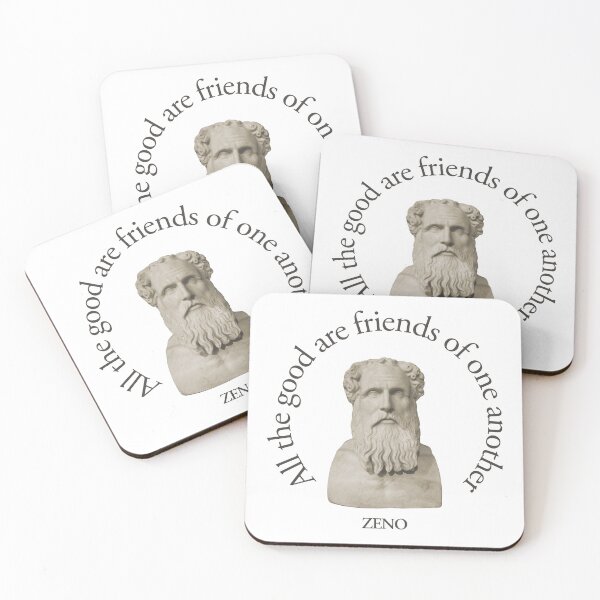 Item preview, ZENO - All the good are friends of one another designed and sold by scarabtees.