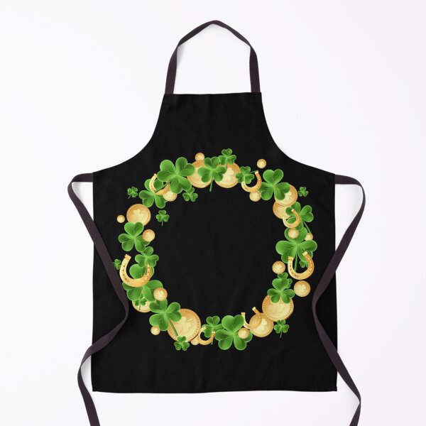 Item preview, Vintage Clover Leaves Garland illustration  designed and sold by garniturex.