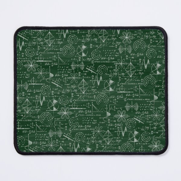 Item preview, Green Chalkboard Physics Graphs and Diagram Pattern designed and sold by vividbiology.