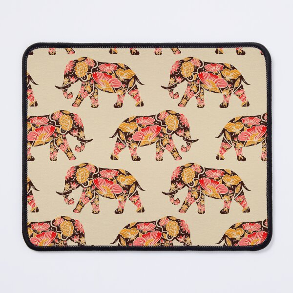 Item preview, Porcelain Floral Elephant – 70s designed and sold by Cat Coquillette.