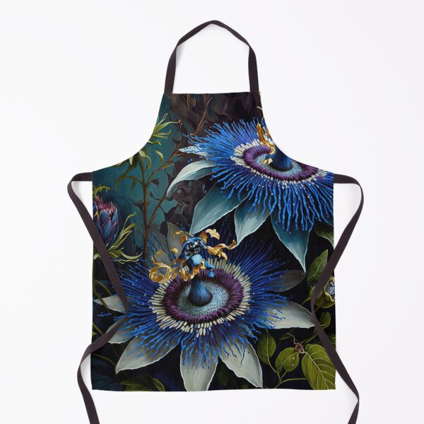 Item preview, Blue Passion Flower  designed and sold by Vanover Designs.