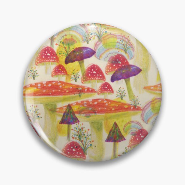 Mushrooms Pin