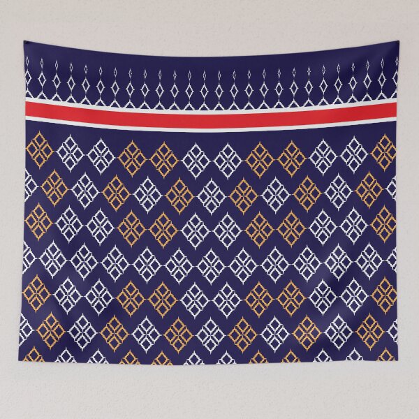 Item preview, Thai Ikat Seamless Pattern Thai Textile Seamless Pattern Thai Fabric Seamless Pattern  Geometric Seamless Pattern designed and sold by Apkdesigner.