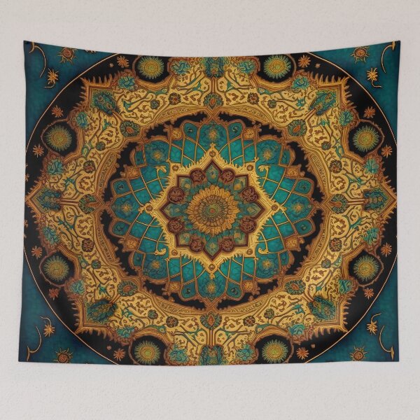 Item preview, Persian carpet design 10 designed and sold by Red Witch Art.