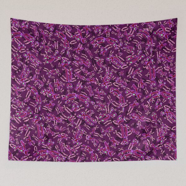 Item preview, Pink Chromosome Pattern designed and sold by vividbiology.
