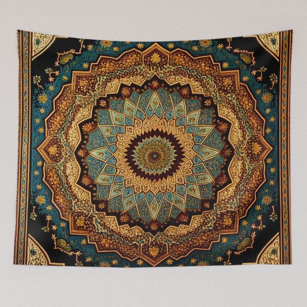 Item preview, Persian carpet design 11 designed and sold by Red Witch Art.