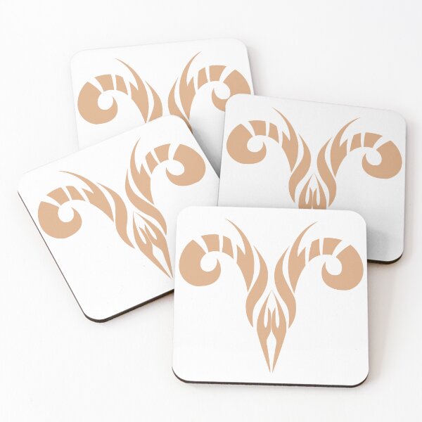 Item preview, Ares Astrology sign symbol in dusty peach designed and sold by September17th.