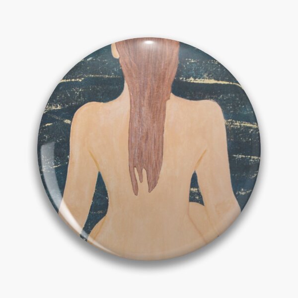 Item preview, Join me swimmer skinny dip woman acrylic  designed and sold by eddiebarronshop.