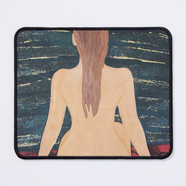 Item preview, Join me swimmer skinny dip woman acrylic designed and sold by eddiebarronshop.