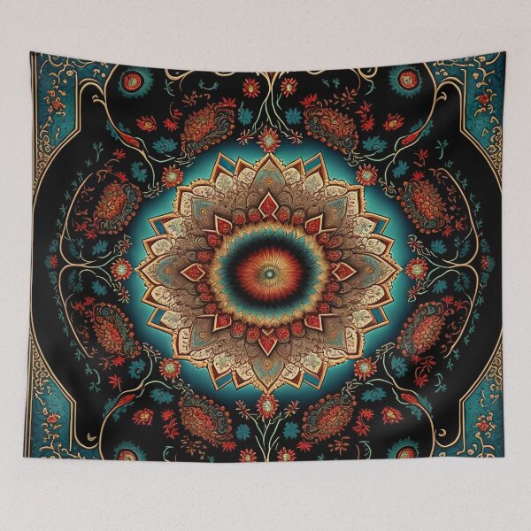 Item preview, Persian carpet design 12 designed and sold by Red Witch Art.