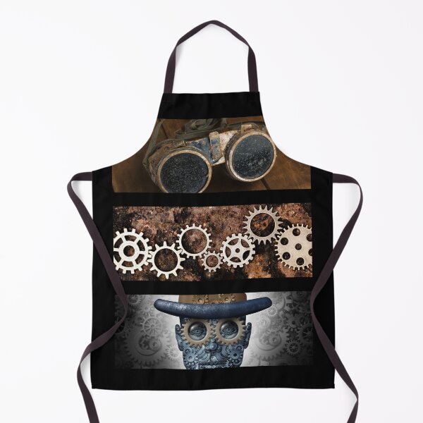 Item preview, Steampunk gears and goggles designed and sold by rocklegends99.