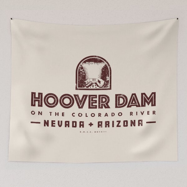 Item preview, Hoover Dam (Brown) designed and sold by deadmansupplyco.