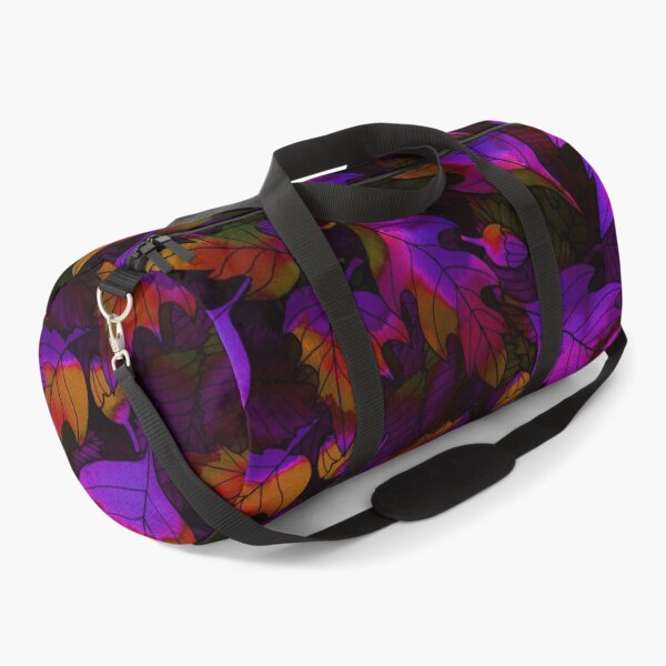 Forest ground at night - seamless pattern - vineyard Duffle Bag