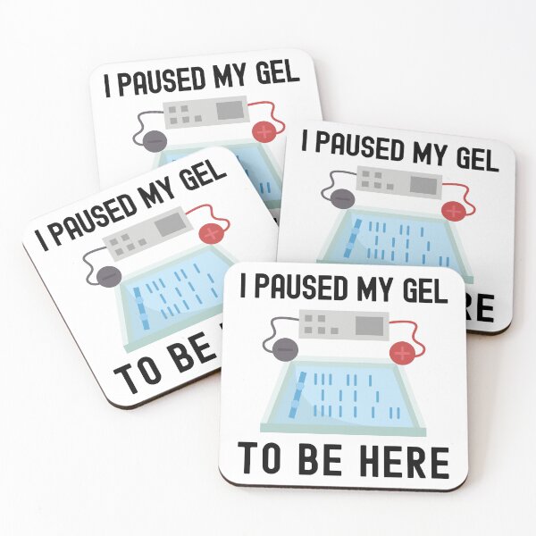 Item preview, I Paused My Gel To Be Here - Funny Laboratory, Biotechnology, DNA, Molecular Biology, Microbiology, Western Blot, Crispr, Funny Laboratory, Laboratory Technician designed and sold by jadedscientist.