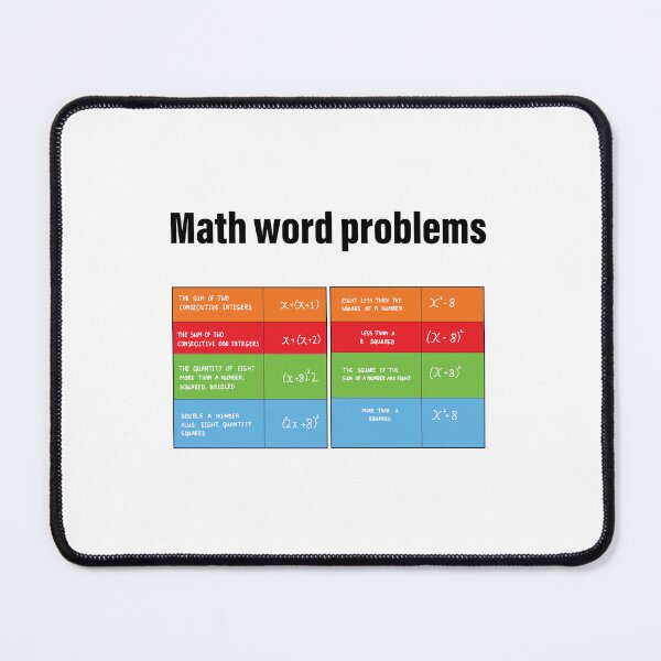 Item preview, Math poster for kids math word problem designed and sold by KARTICK DUTTA.