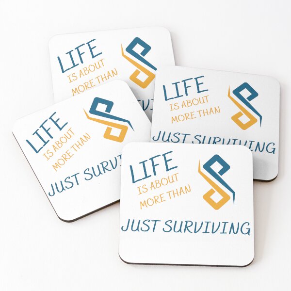Item preview, Life Is About More Than Just Surviving designed and sold by TakePartArt.