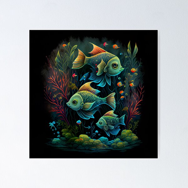 Deep Sea Fishing Wall Art for Sale