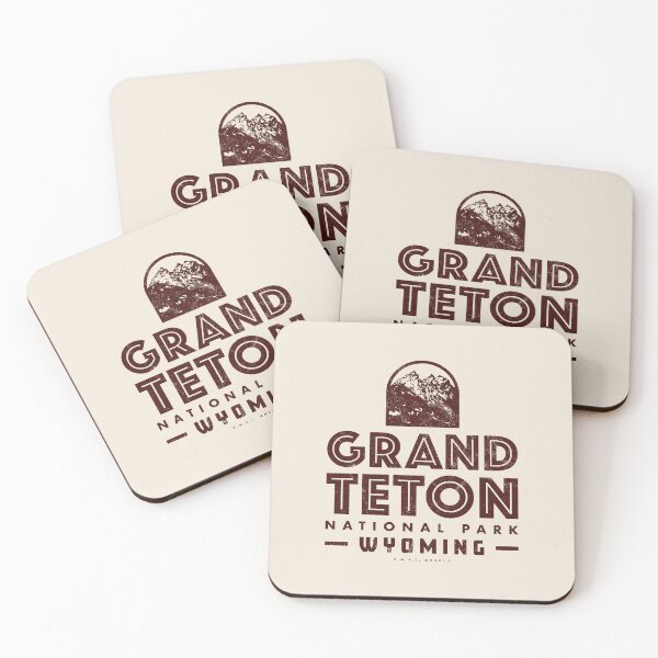 Item preview, Grand Teton National Park - Brown designed and sold by deadmansupplyco.