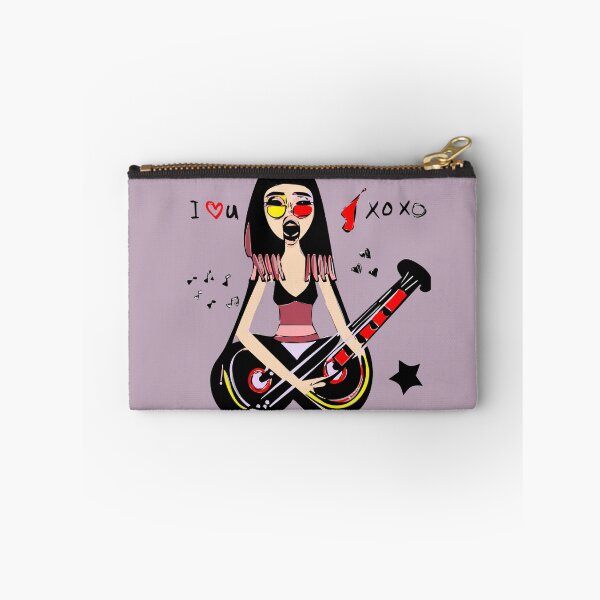 Item preview, "Singing with Style: The Guitarist with a Red and Yellow Touch" designed and sold by FunnyShopGirl.