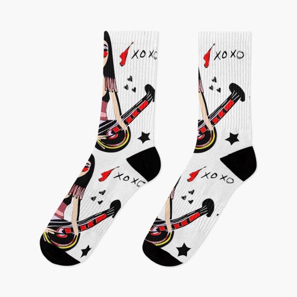 Item preview, "Singing with Style: The Guitarist with a Red and Yellow Touch" designed and sold by FunnyShopGirl.